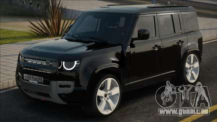 Land Rover Defender [Black] pour GTA San Andreas