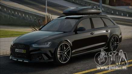 Audi RS6 Avant [Black] pour GTA San Andreas