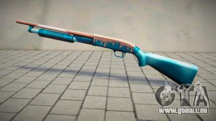 Blue Chromegun 1 pour GTA San Andreas