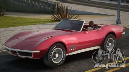 Chevrolet Corvette C3 Convertible [Red] pour GTA San Andreas