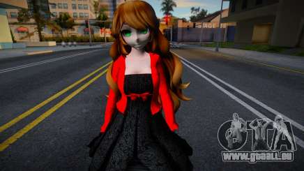 Gta san skin Yuko remake pour GTA San Andreas