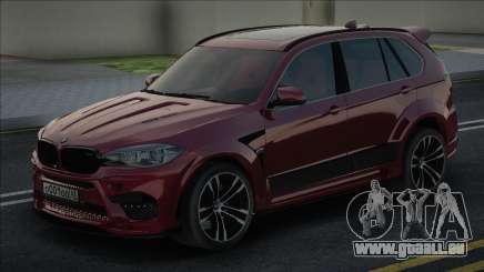 BMW x5m f85 Red für GTA San Andreas