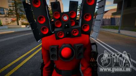 Titan Speakerman Mejorado Estatura Normal pour GTA San Andreas
