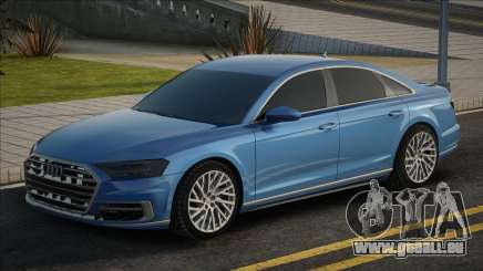 Audi A8 2018 Blue Edition für GTA San Andreas