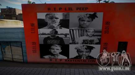 LIL PEEP & XXXTENTACION WALL ART für GTA San Andreas