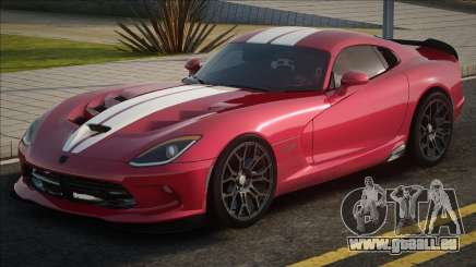 Dodge Viper GT [CCD Red] pour GTA San Andreas