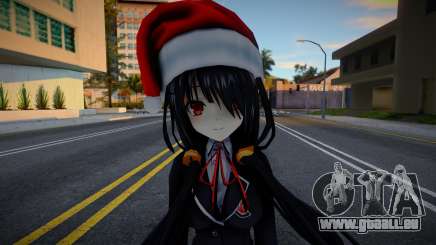 Kurumi Tokisaki (With Christmas Hat) für GTA San Andreas
