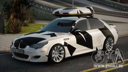 BMW M5 E60 Zima pour GTA San Andreas