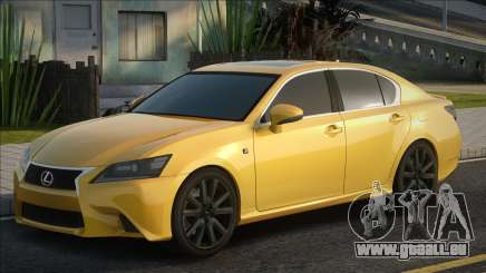 Lexus GS350 [Yellow] pour GTA San Andreas