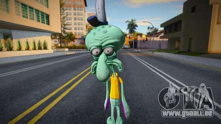 Calamardo Tentaculos Con Cara De Amargado De Bob pour GTA San Andreas