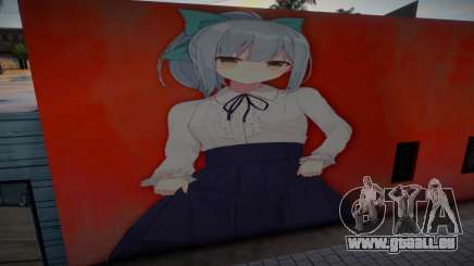 Anime Girl Wall Art pt. 7 für GTA San Andreas