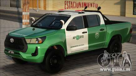 Toyota Hilux Civil Carabineros de Chile für GTA San Andreas