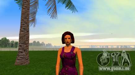 Mercedes (IGMerc2) Upscaled Ped pour GTA Vice City