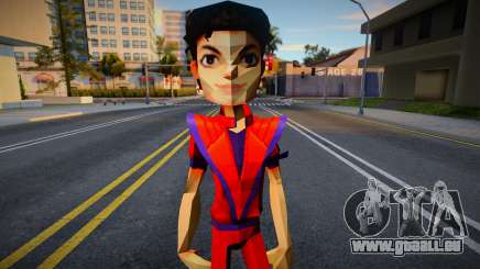 Michael Jackson con traje de Thriller del juego für GTA San Andreas