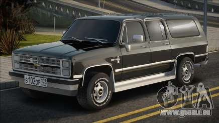Chevrolet SubUrban Black Edition pour GTA San Andreas