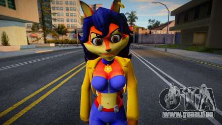 Carmelita Fox de PlayStation All-Stars Battle Ro für GTA San Andreas