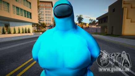 Among Us Imposter Musculosos Blue pour GTA San Andreas