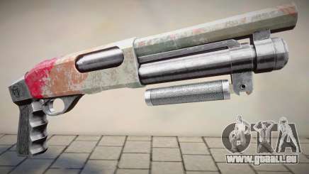 Three Color Gun Chromegun pour GTA San Andreas