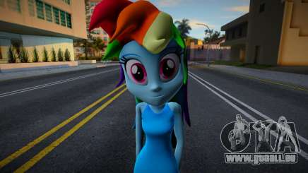 Rainbow Dash Dress für GTA San Andreas