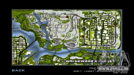 Grenn Map Advance RP (58 Punkte) für GTA San Andreas