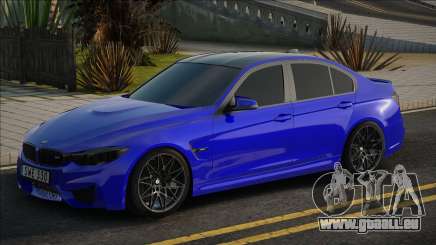 BMW M3 F30 Blue für GTA San Andreas