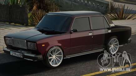 Vaz 2107 KZ Plate für GTA San Andreas