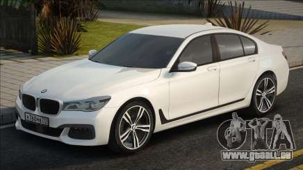 BMW 760i 2017 White pour GTA San Andreas