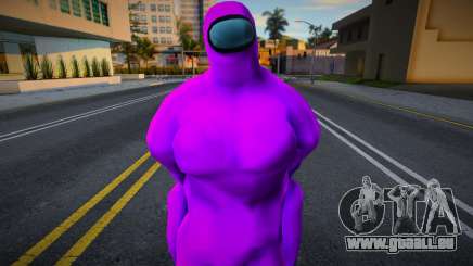 Among Us Imposter Musculosos v1 pour GTA San Andreas