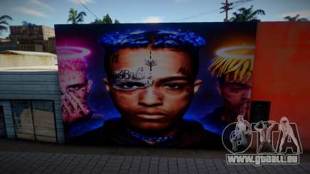 XXXTENTACION & LIL PEEP WALL ART für GTA San Andreas