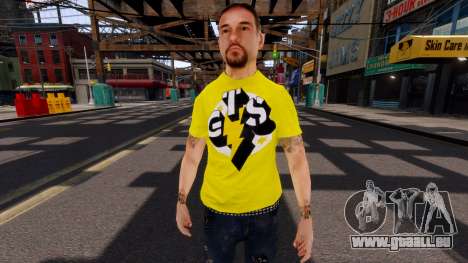 Punks in T-Shirts CM Punk von WWE für GTA 4