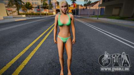 Beach Girl im KR Style 4 für GTA San Andreas