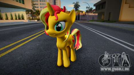 Sunset Shimmer New HD pour GTA San Andreas