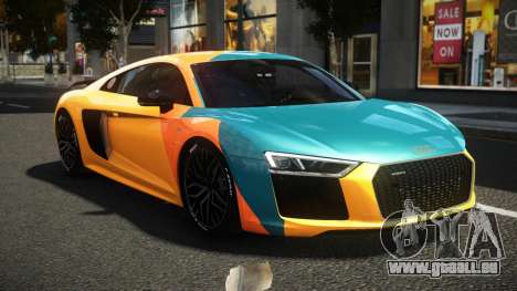 Audi R8 V10 E-Style S6 pour GTA 4