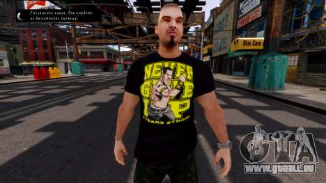 Jocks en T-shirts de lutteurs de la WWE pour GTA 4