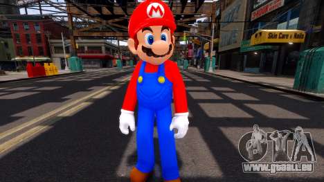 New Super Mario Player Model pour GTA 4
