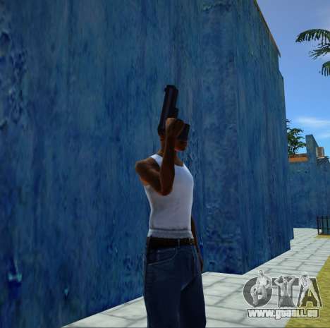 Menschen Spielplatz Pistole für GTA San Andreas