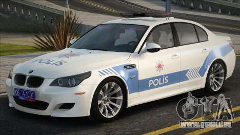 BMW M5 E60 Polis für GTA San Andreas