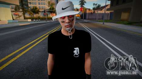 SKIN PVP DO QUEIMANDO MICA pour GTA San Andreas