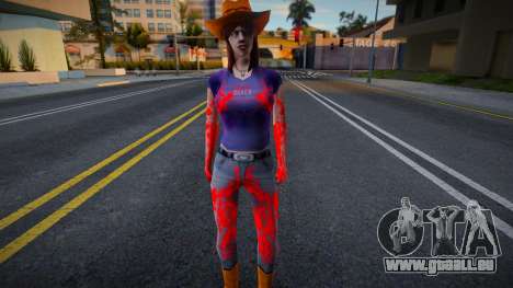 Cwfyfr1 Zombie pour GTA San Andreas