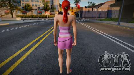 Mädchen im Kleidstil CR 4 für GTA San Andreas