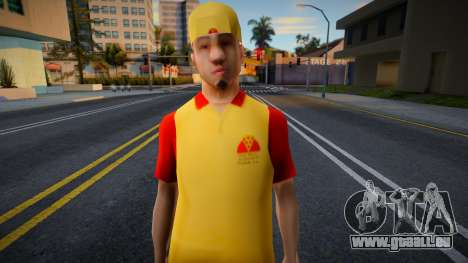 Wmybmx Pizza Uniform 1 pour GTA San Andreas