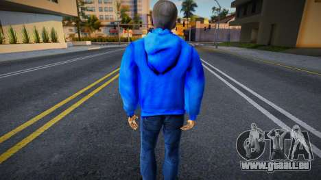 Typ im blauen Sweatshirt im Stil von CR für GTA San Andreas