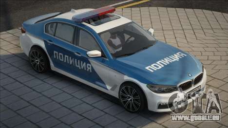 BMW G30 540i Police für GTA San Andreas