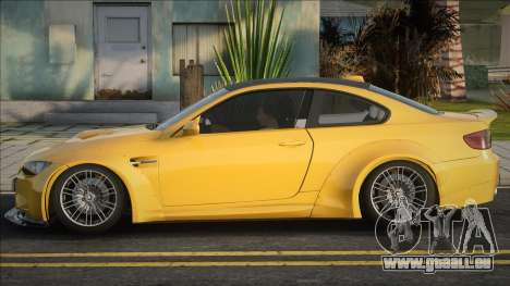 BMW M3 E92 Coupe [Yellow] pour GTA San Andreas