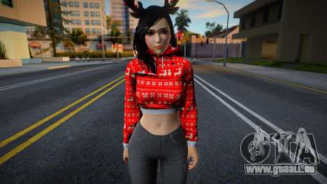 Tifa Lockhart - Invernal Sweater v2 pour GTA San Andreas