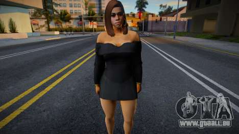 GTA VI - Lucia Off The Shoulder Fitted Dress v1 pour GTA San Andreas