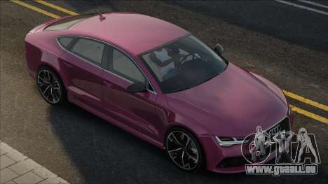 Audi RS7 Pink für GTA San Andreas