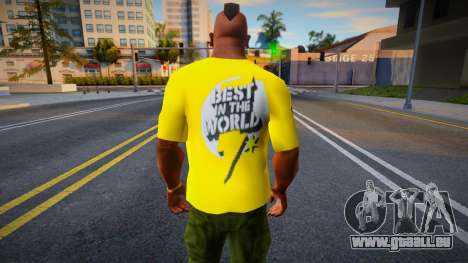 CM Punk GTS T-Shirt für GTA San Andreas
