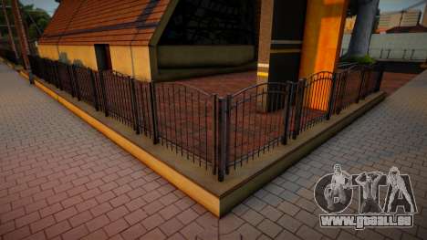 Clôture métallique HD 3D pour GTA San Andreas