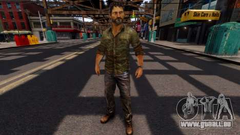 Joel replace player model pour GTA 4